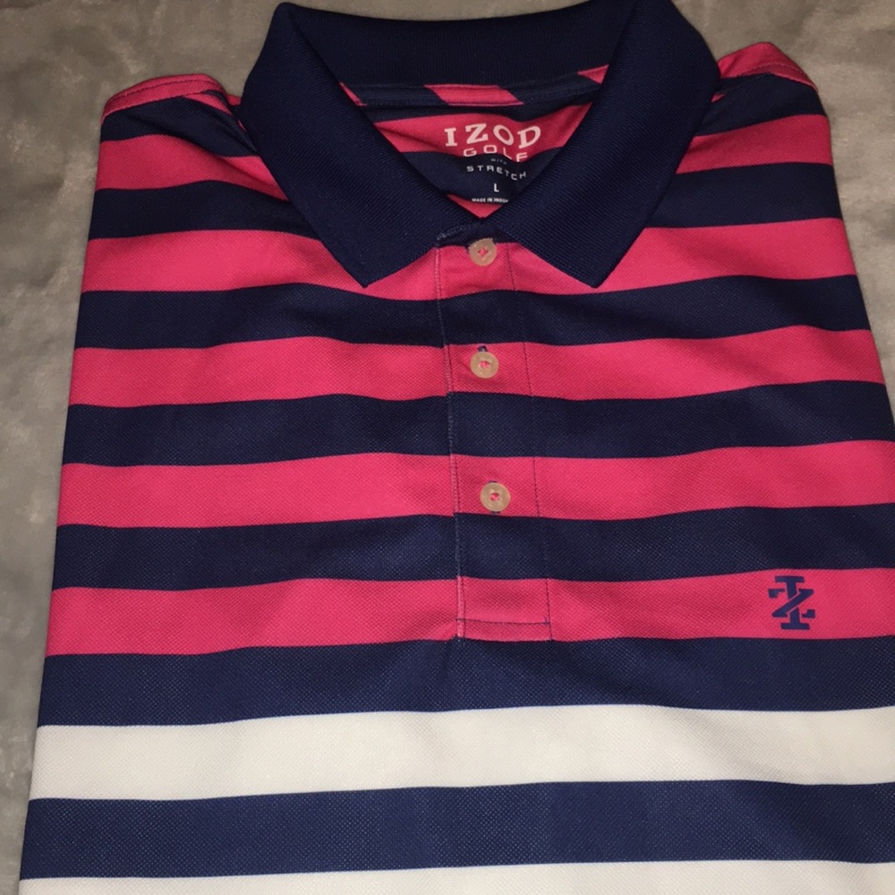 IZOD golf polo size Large (stretch)
